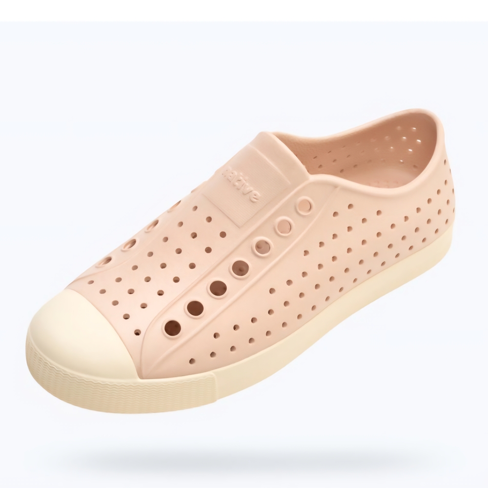 Native Women's Shoes in Peach and Cream